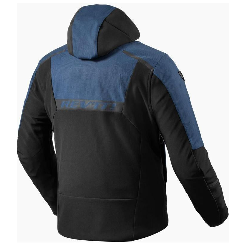 Revit Potential Gore-Tex Jacket Dark Blue / Black - rear view