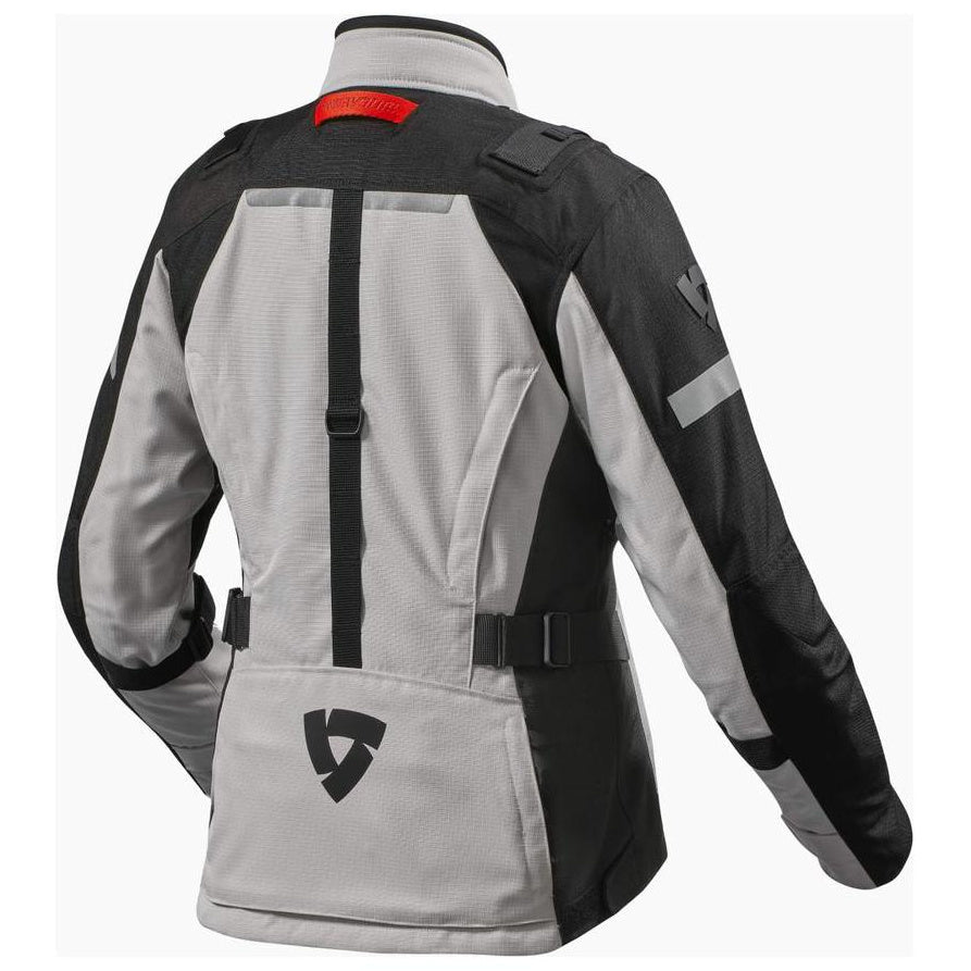 Revit Sand 4 H2O Ladies Textile Jacket Silver / Black - rear view