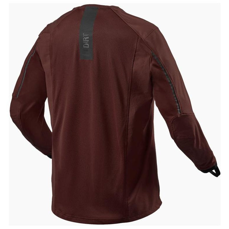Revit Sierra MX Jersey Aubergine - rear view