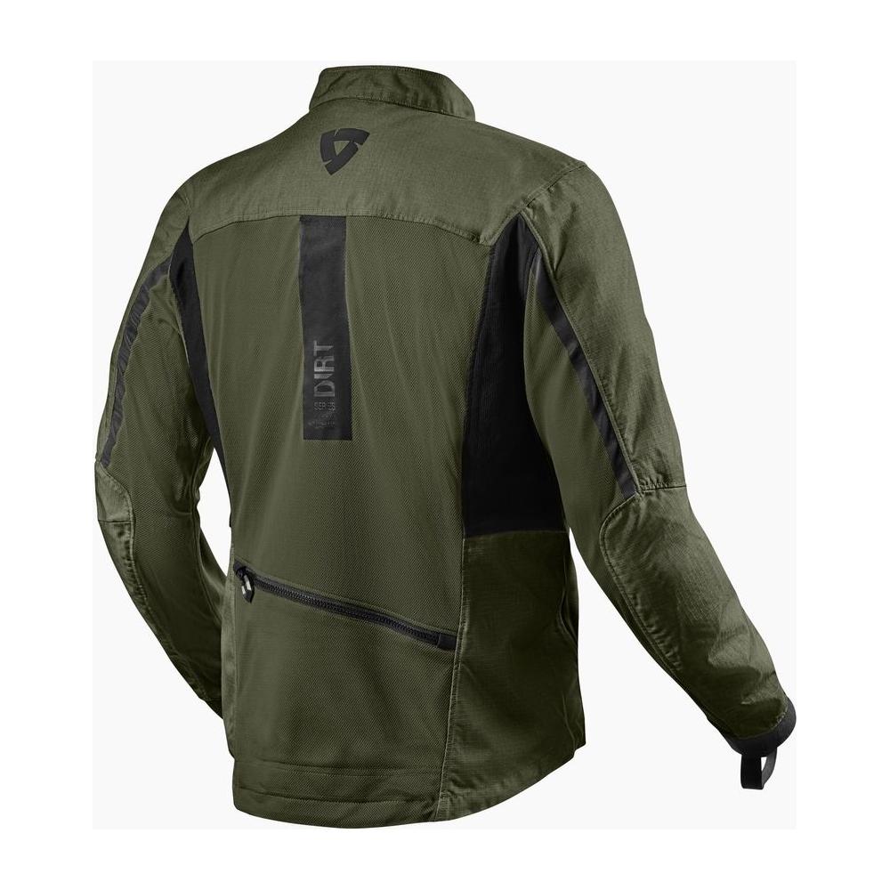 Revit Territory Textile Jacket Dark Green