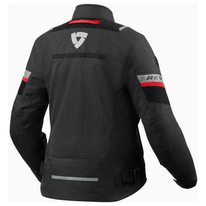Revit Tornado 4 H2O Ladies Textile Jacket Black / Anthracite, rear view