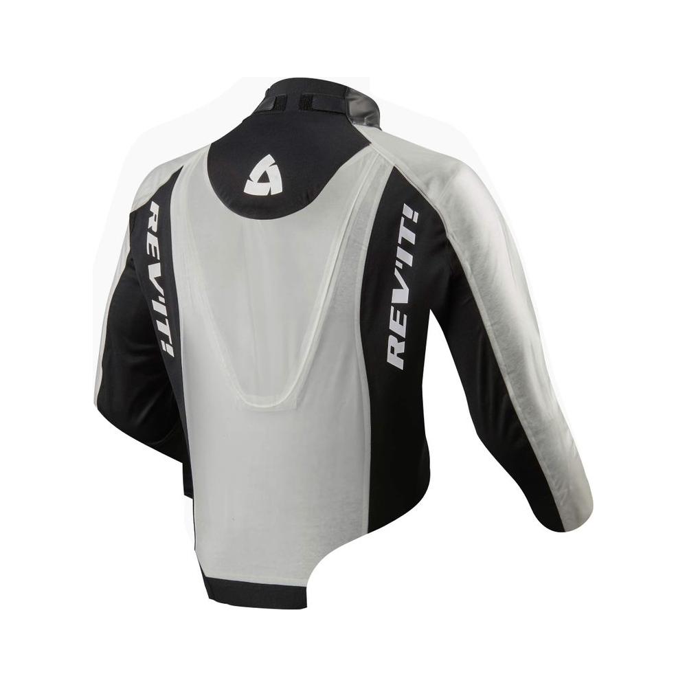 Revit Trackmaster H2O Rain Over Jacket Transparent / Black