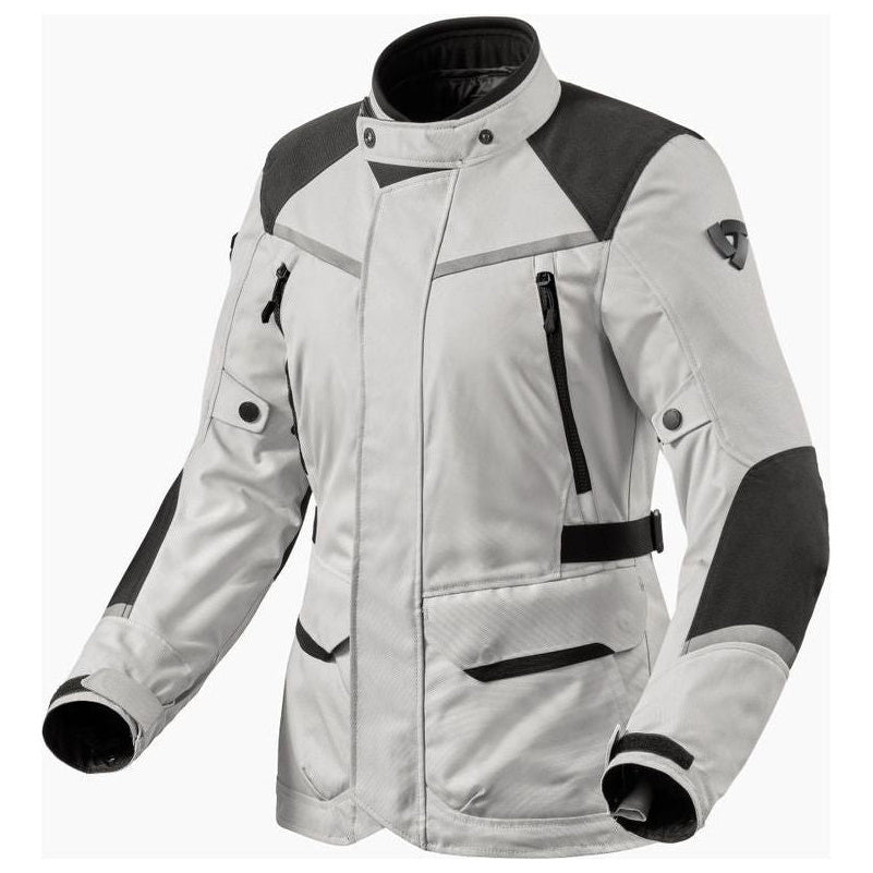 Revit Voltiac 3 H2O Ladies Textile Jacket Silver / Black, front view