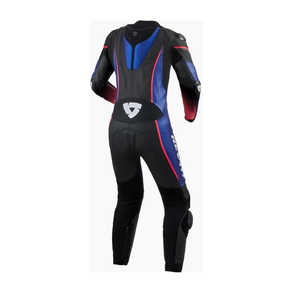 Revit Xena 4 Ladies One Piece Leather Suit Black / Blue