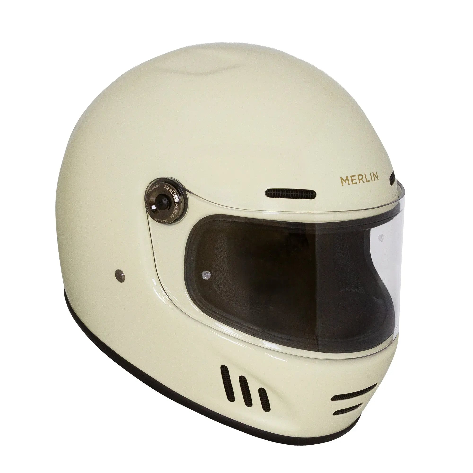 Merlin Revival Vintage White FREE UK Delivery, FREE 365 Day Returns | Moto Central