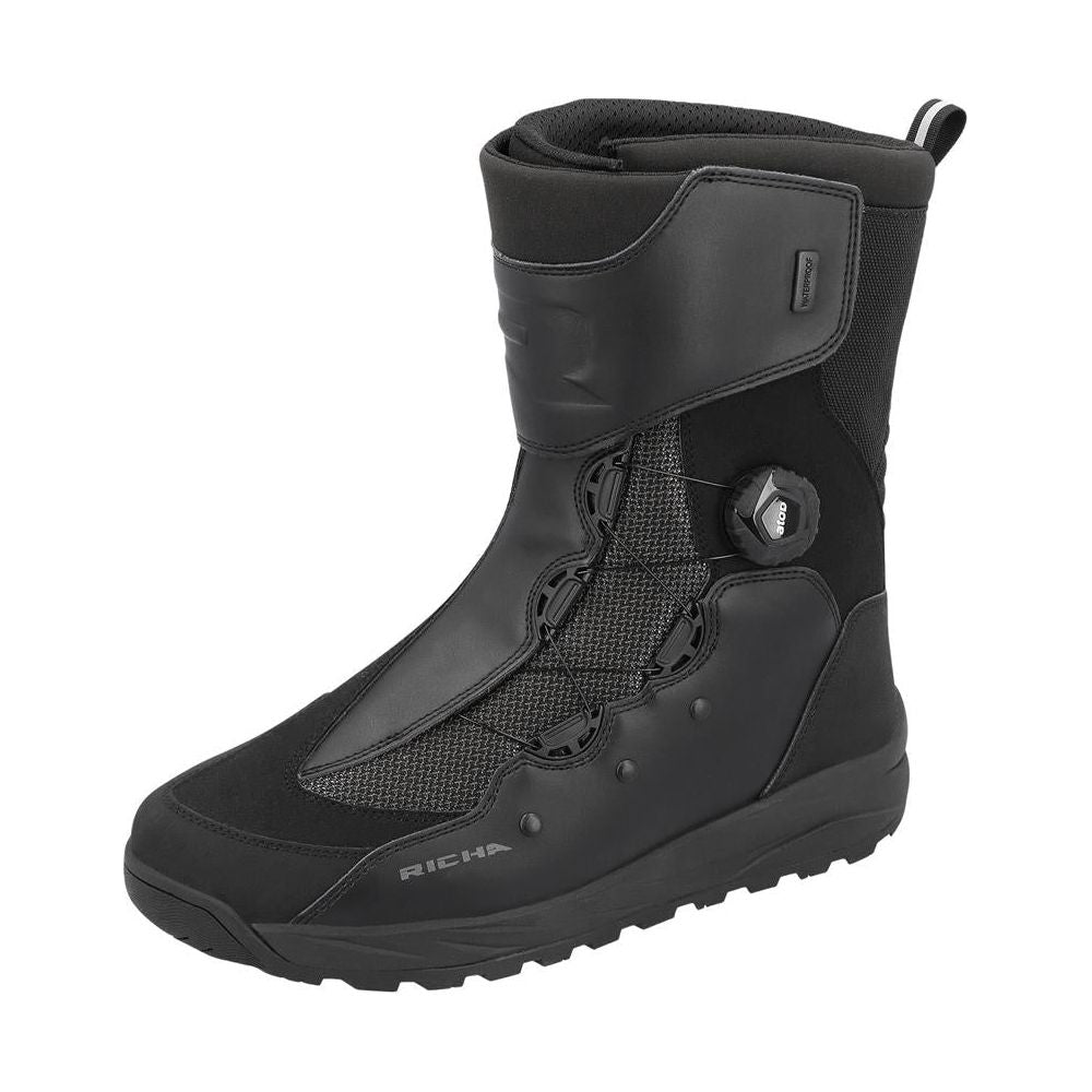 Richa Adventure X-Over Mid Waterproof Boots Black