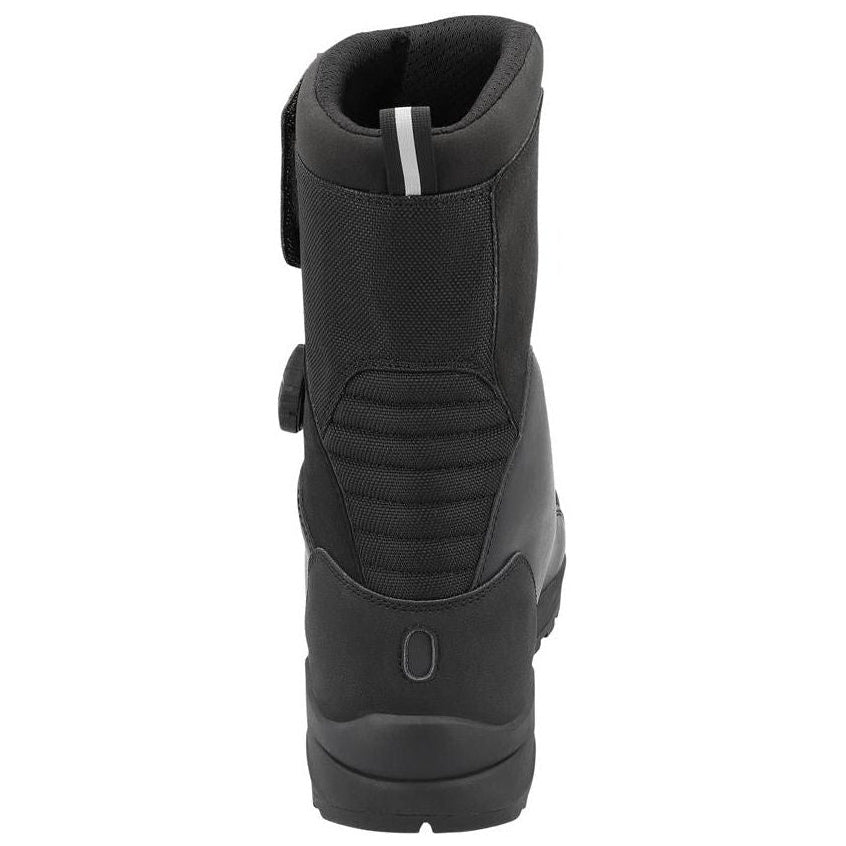 Richa Adventure X-Over Mid Waterproof Boots Black - rear view