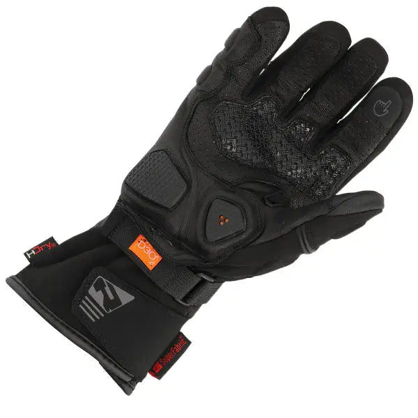 Richa Infinity 3 Pro Textile Gloves Black - FREE UK Shipping, FREE 365 Day Returns | Moto Central