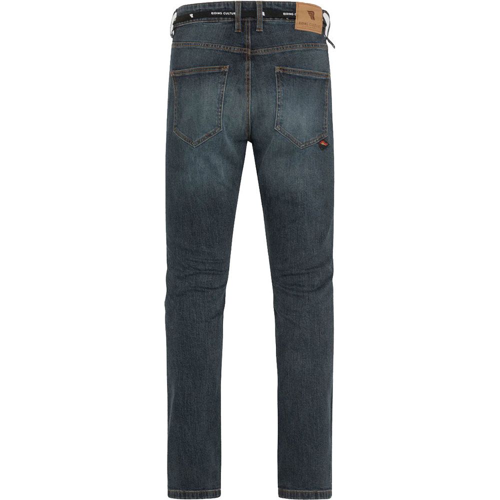 Riding Culture Straight Fit Denim Jeans Washed Blue