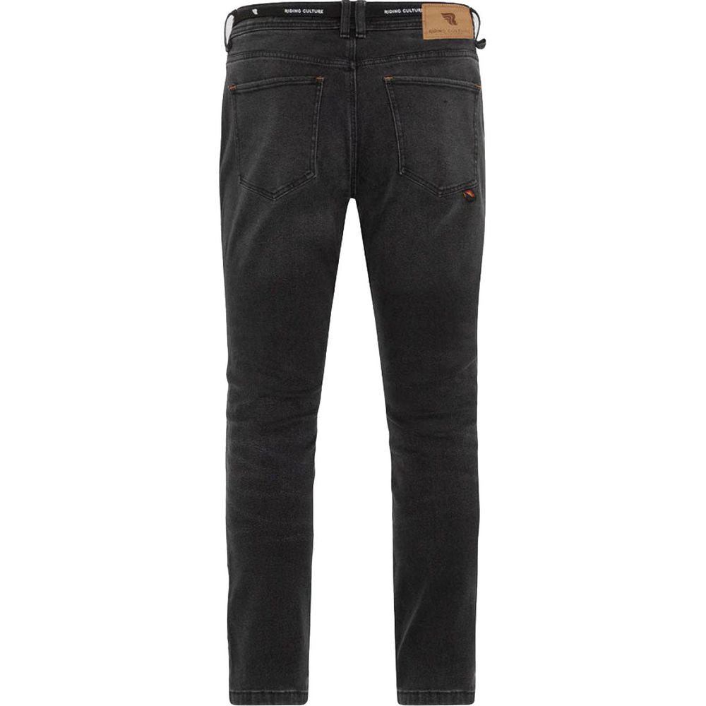Riding Culture Tapered Slim Fit Denim Jeans Black