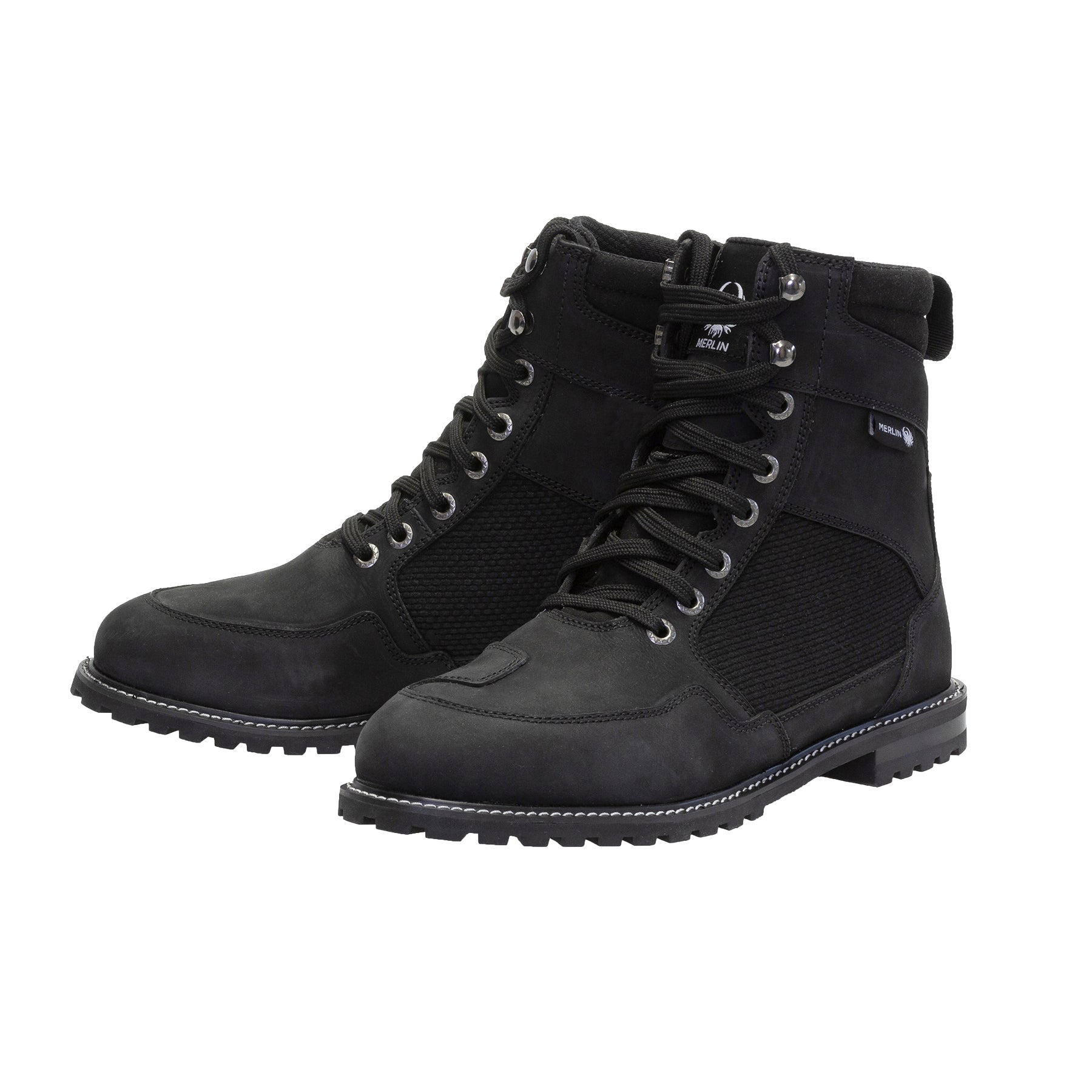 Merlin Rockwell D3O Waterproof Boots Black FREE UK Delivery, FREE 365 Day Returns | Moto Central