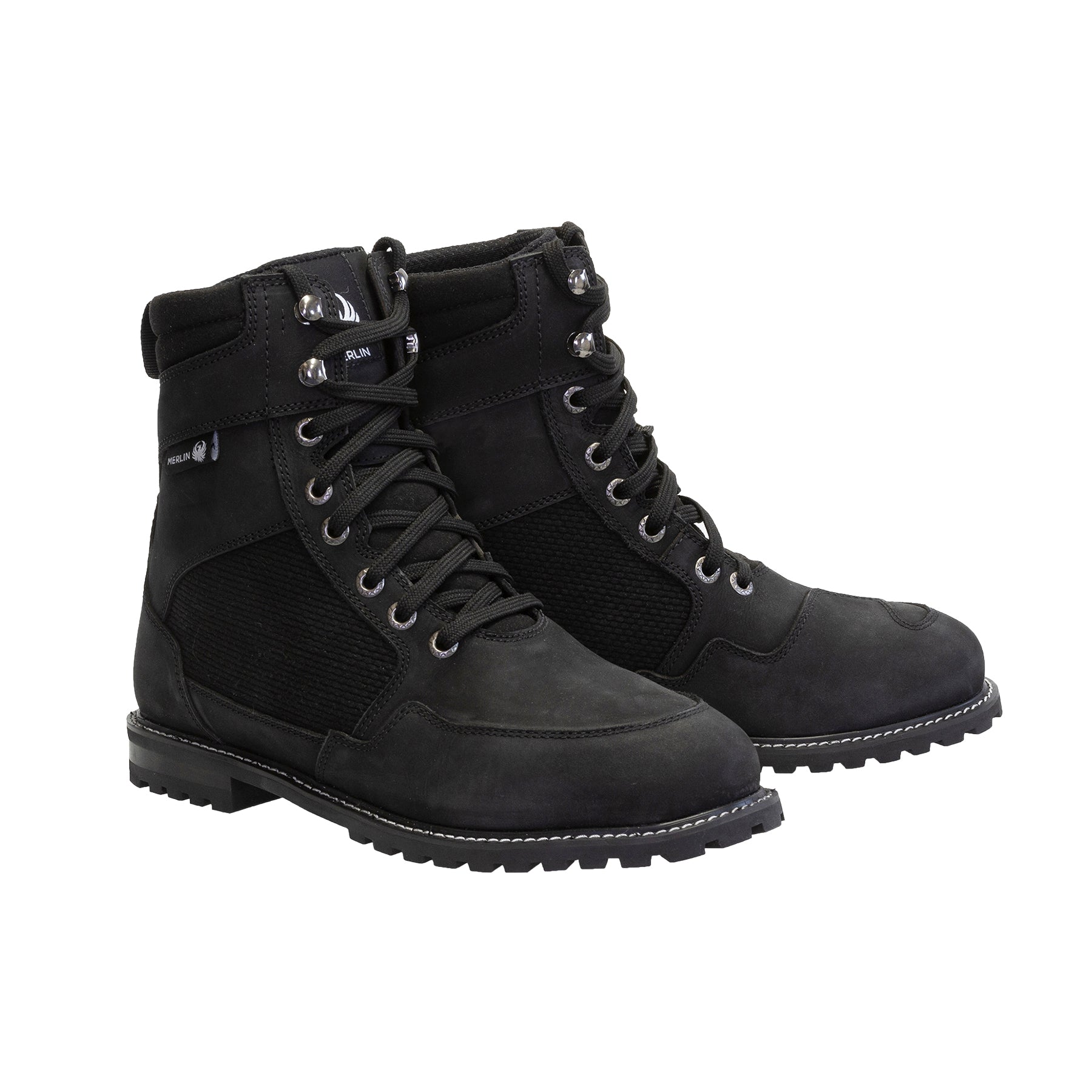 Merlin Rockwell D3O Waterproof Boots Black FREE UK Delivery, FREE 365 Day Returns | Moto Central