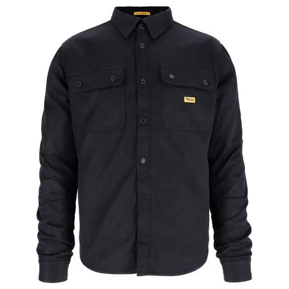Roeg Chris Overshirt Black – front view