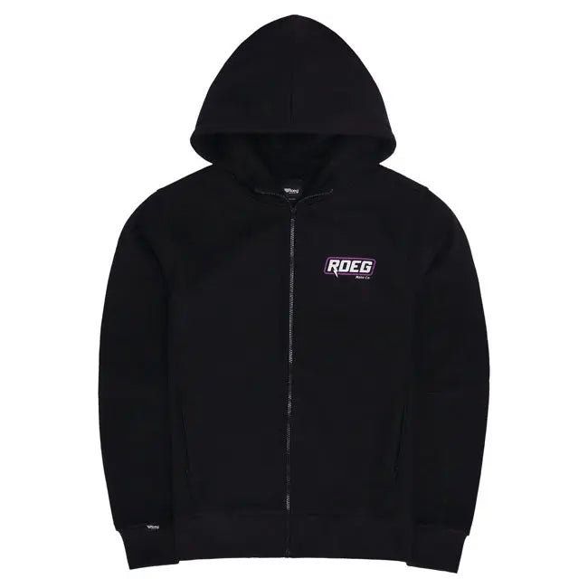 Roeg Howard RFNFR Zip Hoodie Black FREE UK Delivery, FREE 365 Day Returns | Moto Central