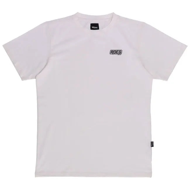 Roeg Kane Plain T-Shirt White FREE UK Delivery, FREE 365 Day Returns | Moto Central