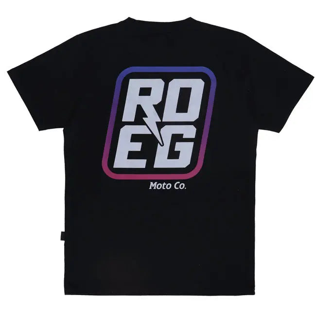 Roeg OG T-Shirt Black FREE UK Delivery, FREE 365 Day Returns | Moto Central