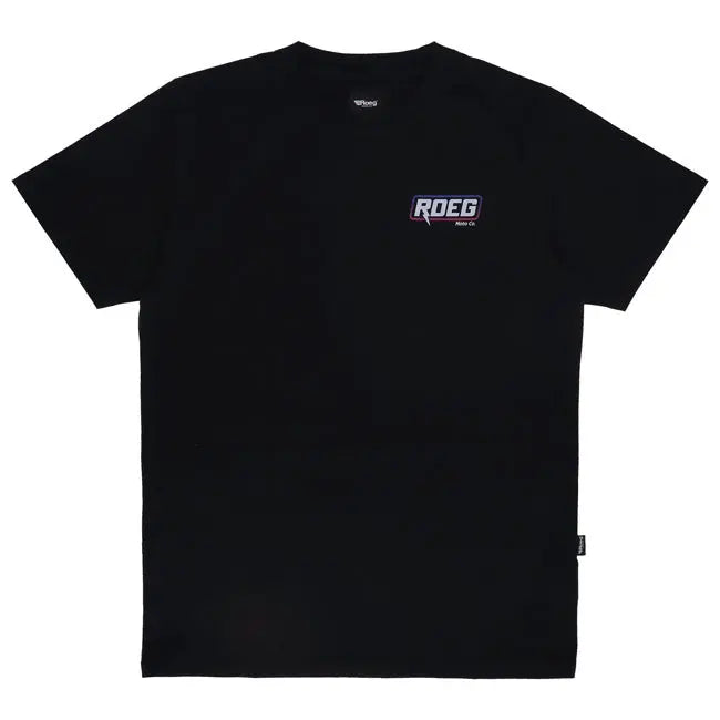 Roeg OG T-Shirt Black FREE UK Delivery, FREE 365 Day Returns | Moto Central