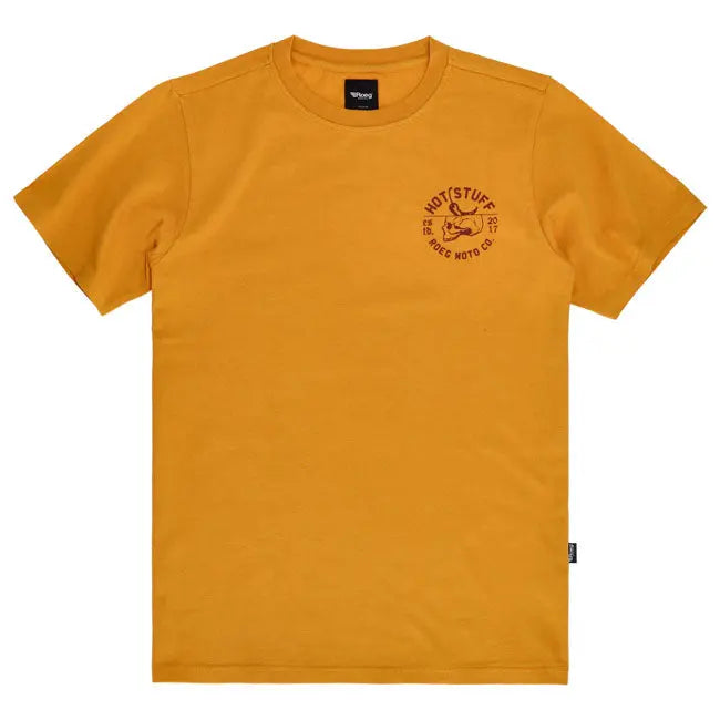 Roeg Pepper T-Shirt Ochre FREE UK Delivery, FREE 365 Day Returns | Moto Central