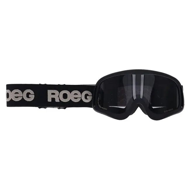 Roeg Peruna Logo Goggles Black FREE UK Delivery, FREE 365 Day Returns | Moto Central