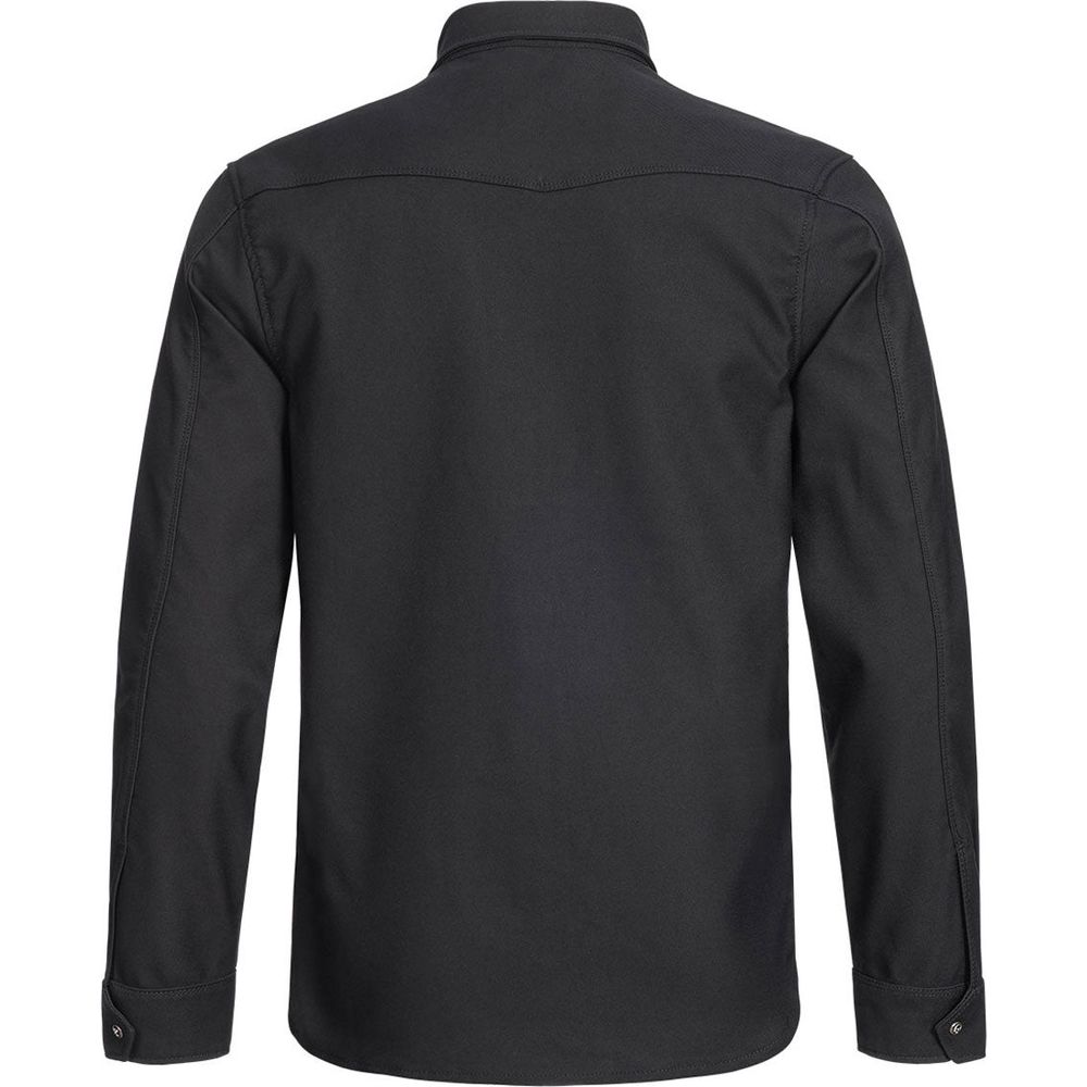 Rokker Black Jack Rider Shirt With Zip Black