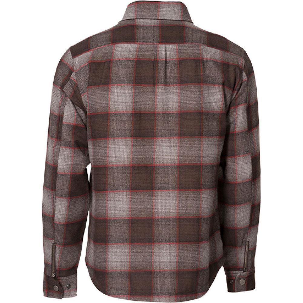 Rokker Chicago Rider Shirt Brown Check