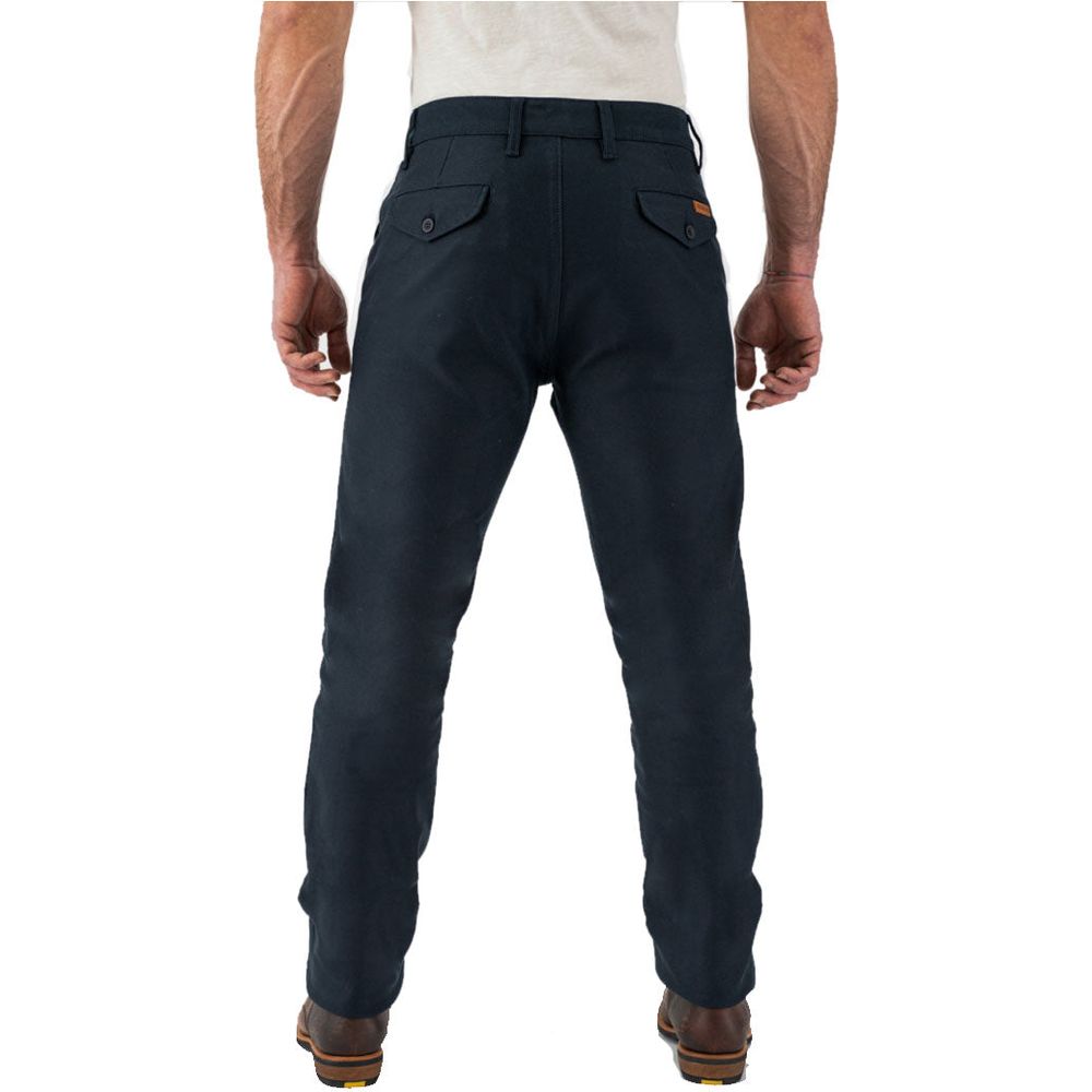 Rokker Chino Textile Trouser Navy