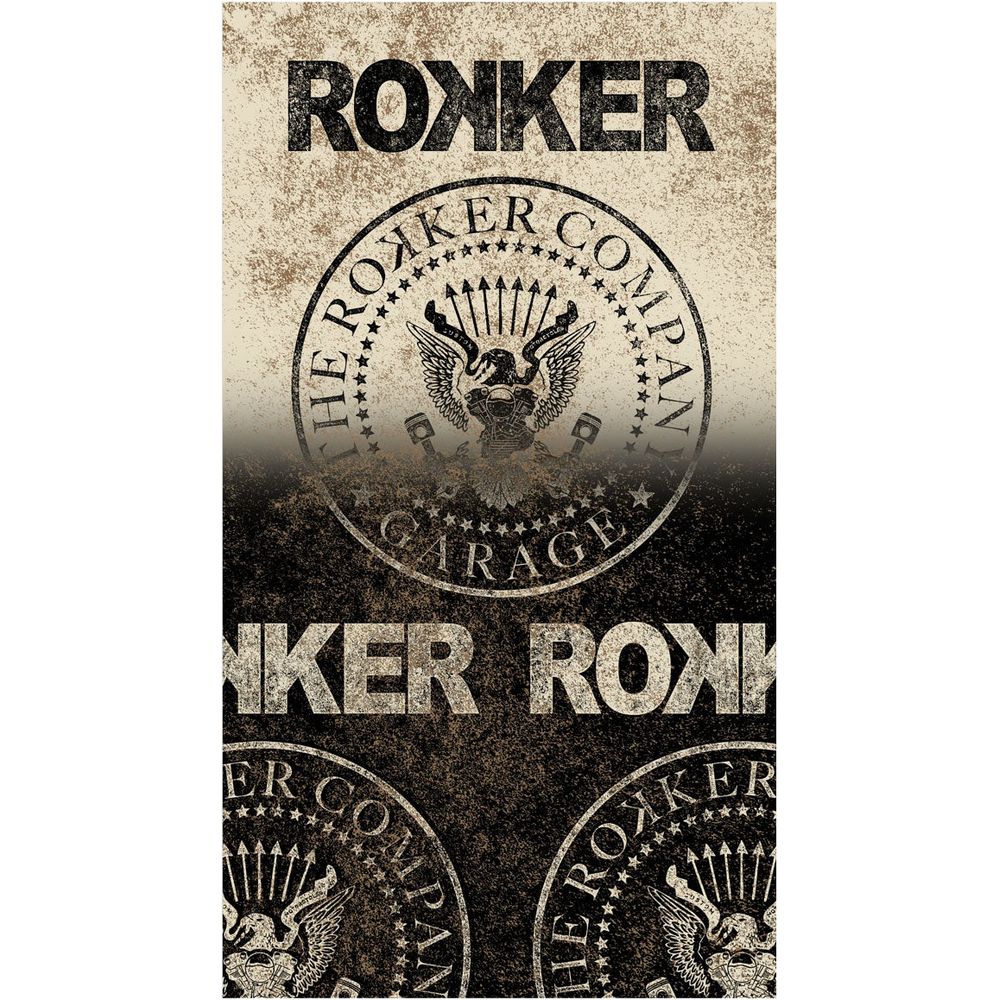 Rokker Johnny Neck Warmer White / Black