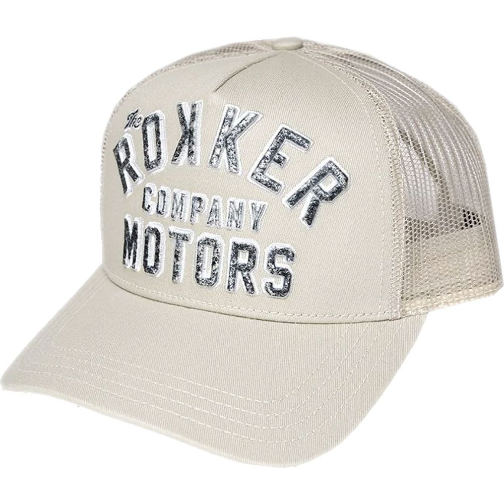 Rokker Motors Trucker Cap White