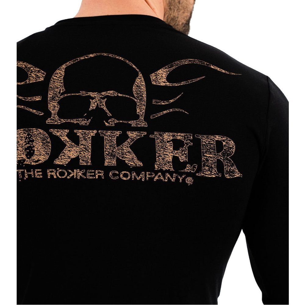 Rokker Performance TRC Long Sleeves T-Shirt Black