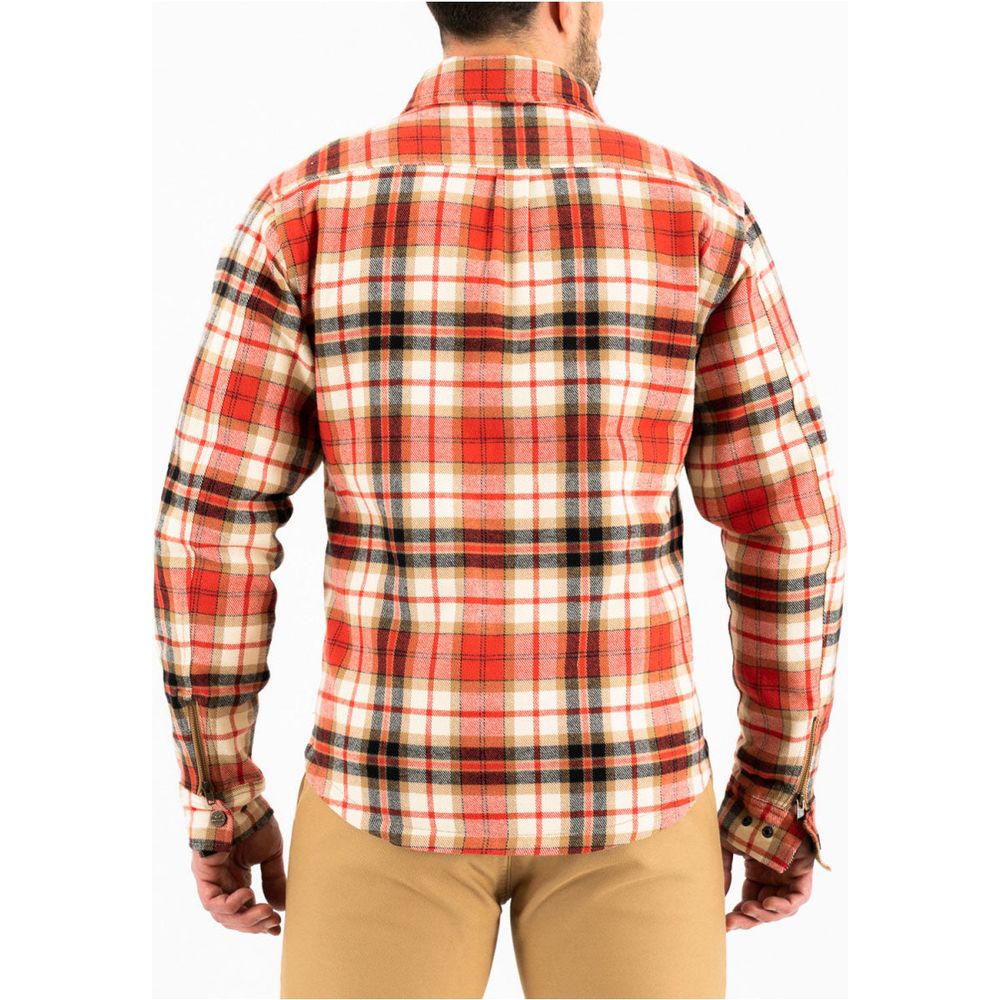 Rokker Phoenix Rider Shirt Red / Black / Beige