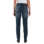 Rokker Rokkertech Ladies Mid-Rise Slim Fit Denim Jeans Blue