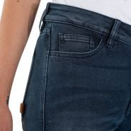 Rokker Rokkertech Ladies Mid-Rise Slim Fit Denim Jeans Blue