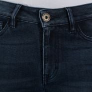 Rokker Rokkertech Ladies Mid-Rise Slim Fit Denim Jeans Blue