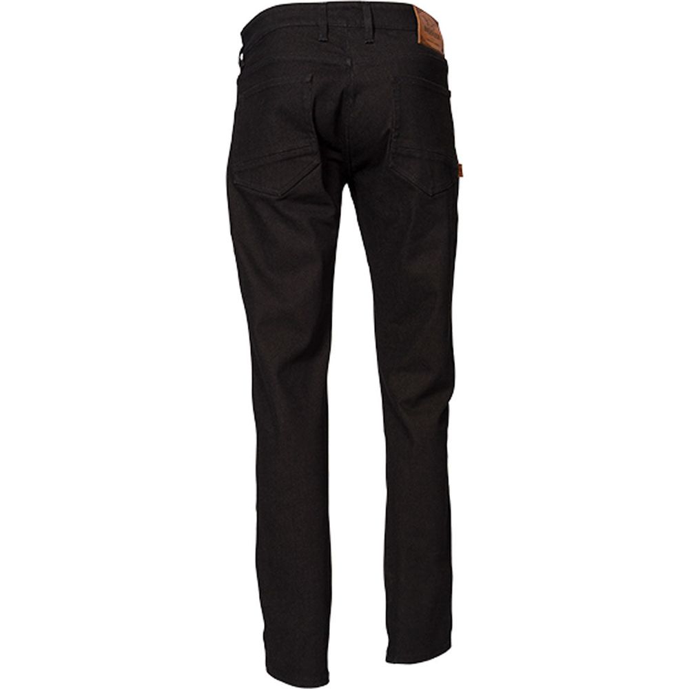 Rokker Rokkertech Tapered Slim Fit Denim Jeans Black / Black