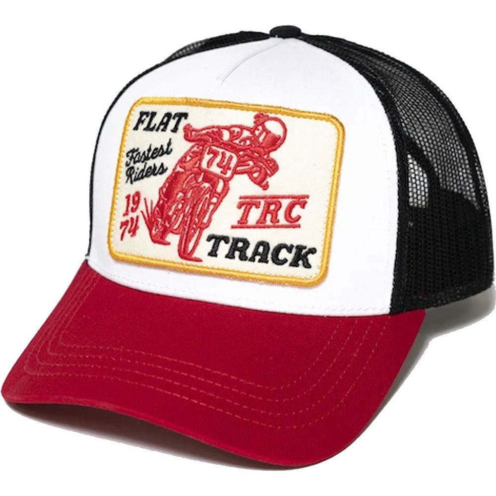 Rokker TRC Patch Trucker Cap Red / White / Black