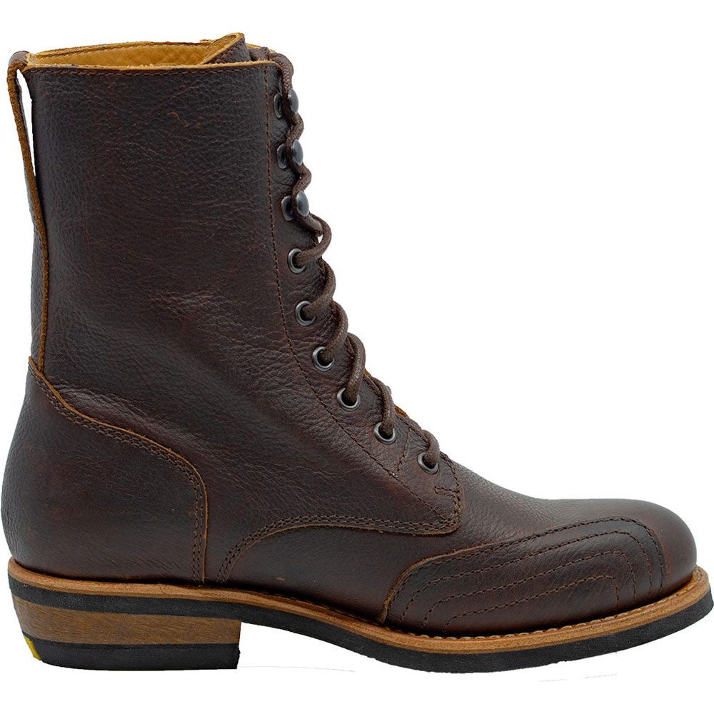 Rokker Urban Rebel Ladies Leather Boots Brown