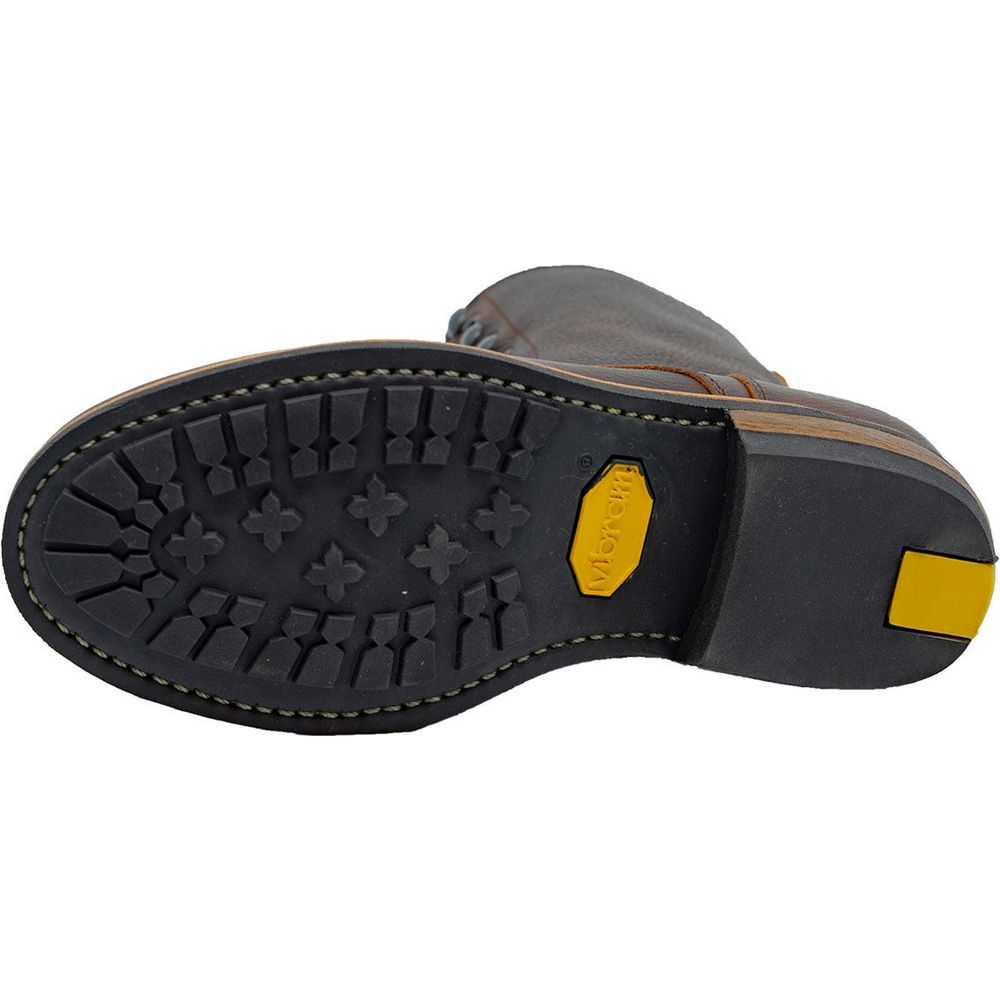 Rokker Urban Rebel Ladies Leather Boots Brown