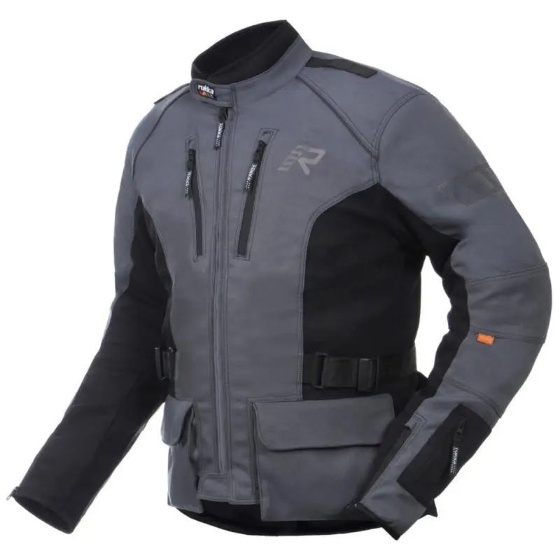 Rukka Air Vihti Textile Jacket Grey - FREE UK Shipping, FREE 365 Day Returns | Moto Central