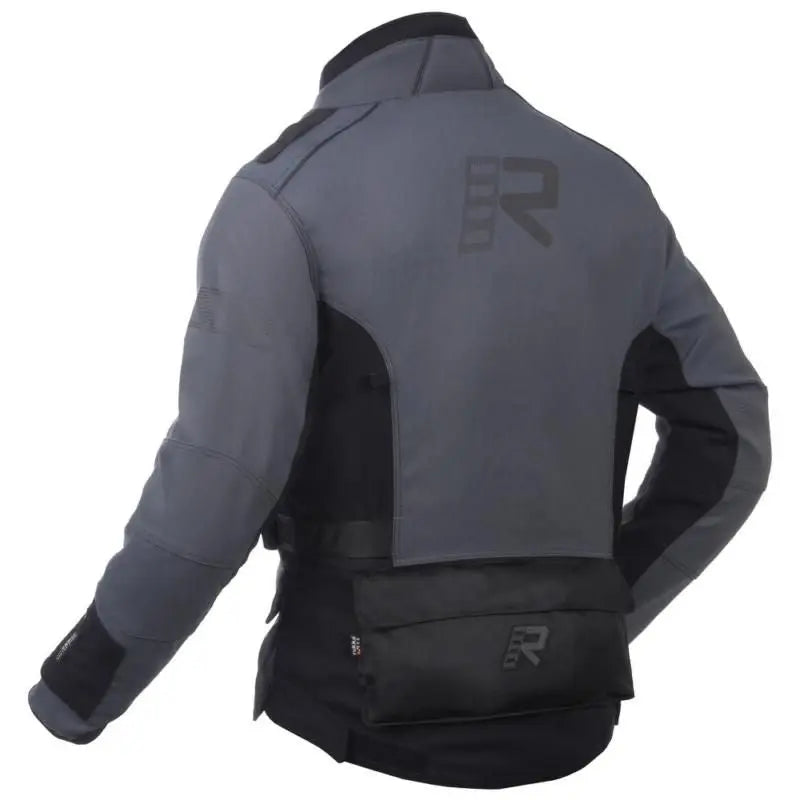 Rukka Air Vihti Textile Jacket Grey - FREE UK Shipping, FREE 365 Day Returns | Moto Central