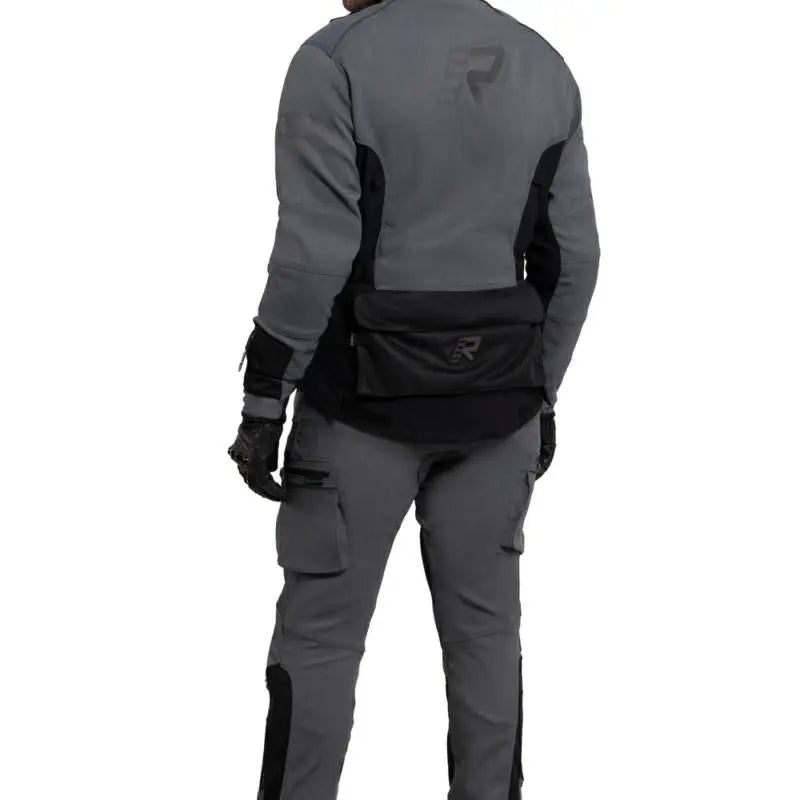 Rukka Air Vihti Textile Jacket Grey - FREE UK Shipping, FREE 365 Day Returns | Moto Central