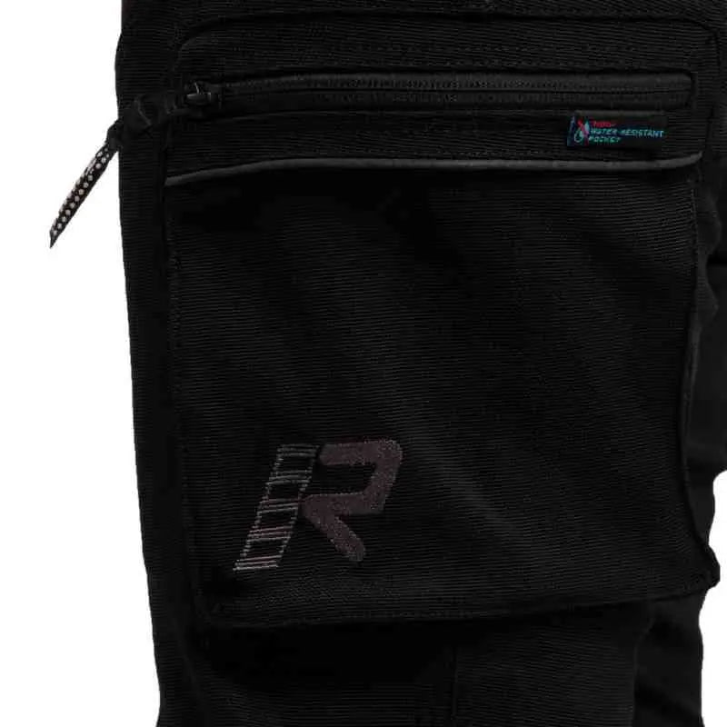 Rukka Air Vihti Textile Trouser Black - FREE UK Shipping, FREE 365 Day Returns | Moto Central