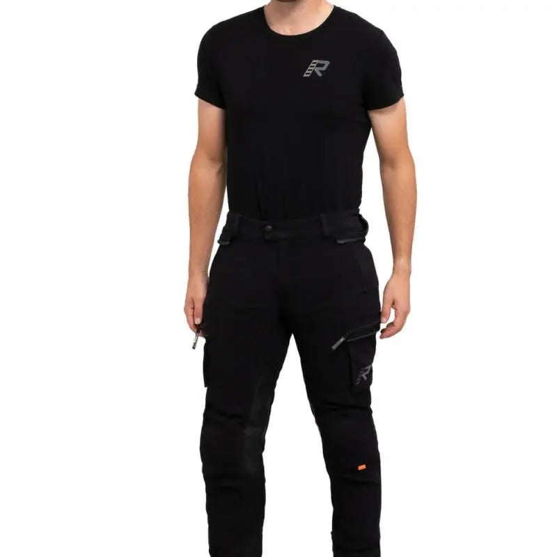 Rukka Air Vihti Textile Trouser Black - FREE UK Shipping, FREE 365 Day Returns | Moto Central