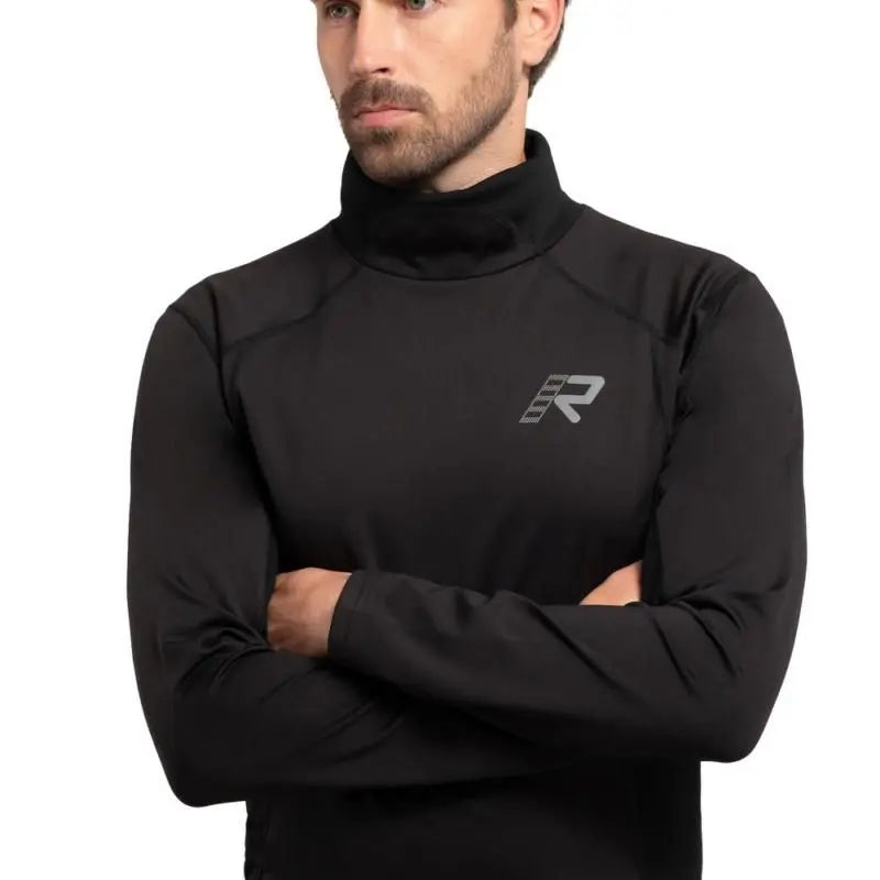 Rukka Winsto-R Base Layer Shirt Black - FREE UK Shipping, FREE 365 Day Returns | Moto Central