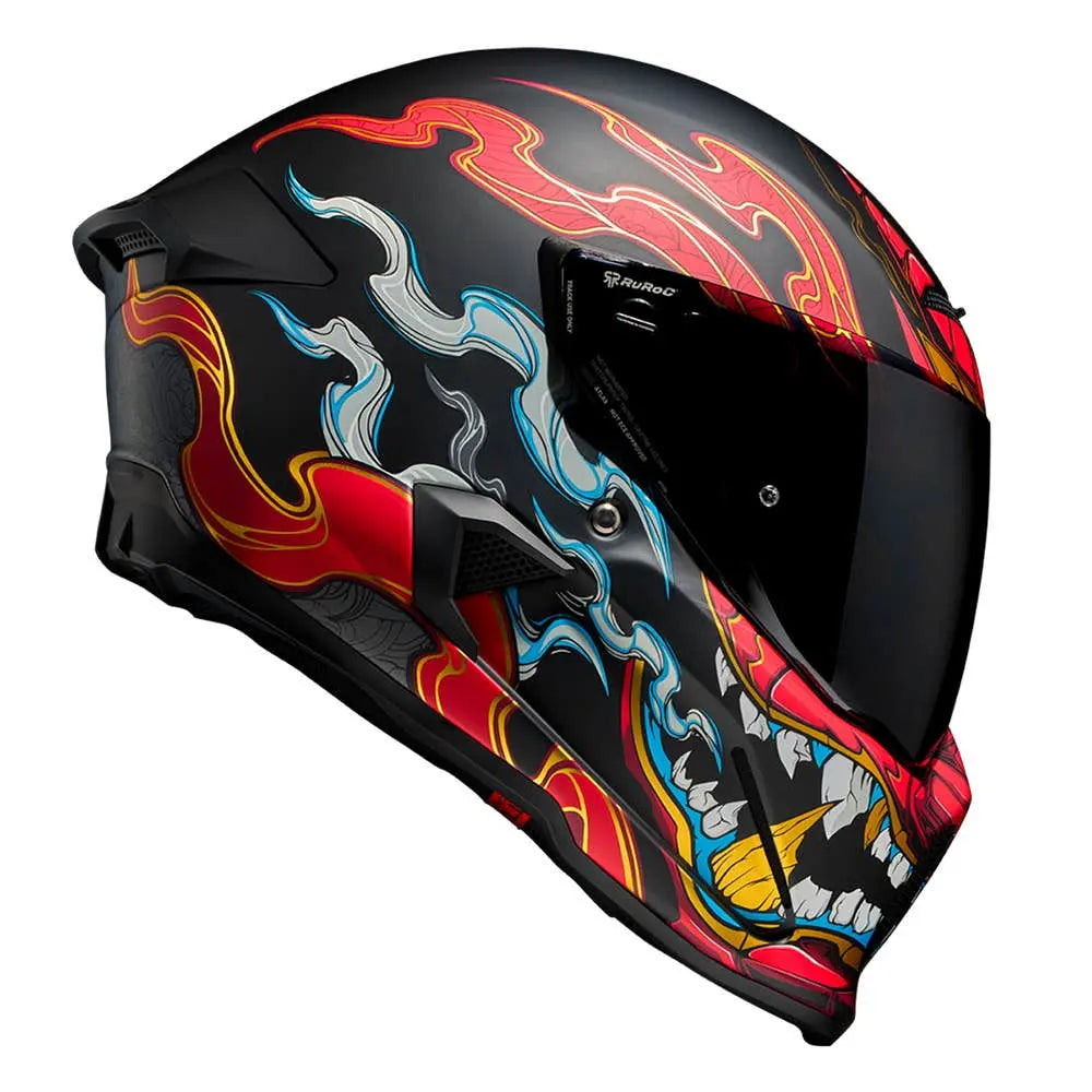 Ruroc AT4.0 Carbon Daimyo FREE UK Delivery, FREE 365 Day Returns | Moto Central