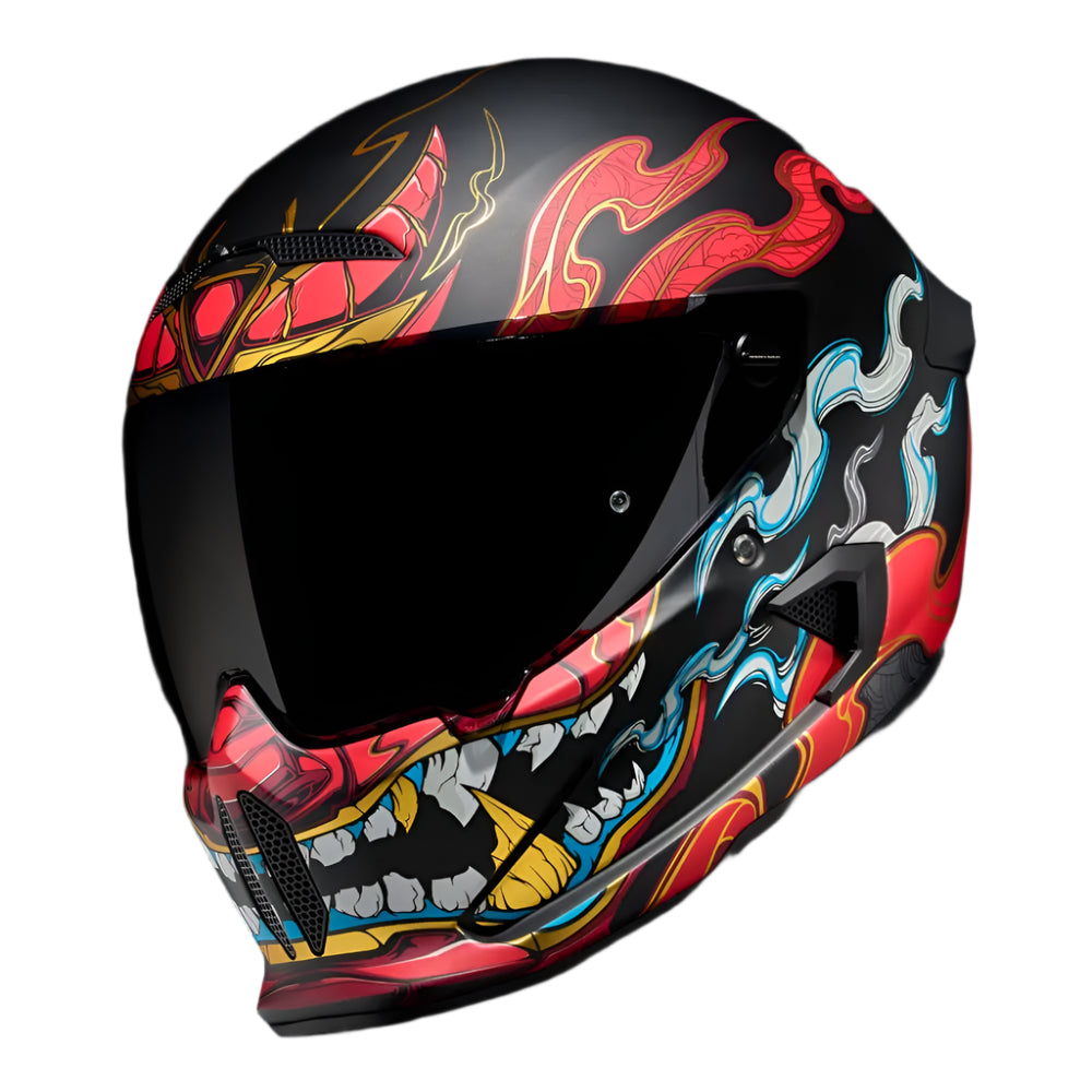 Ruroc AT4.0 Carbon Daimyo FREE UK Delivery, FREE 365 Day Returns | Moto Central