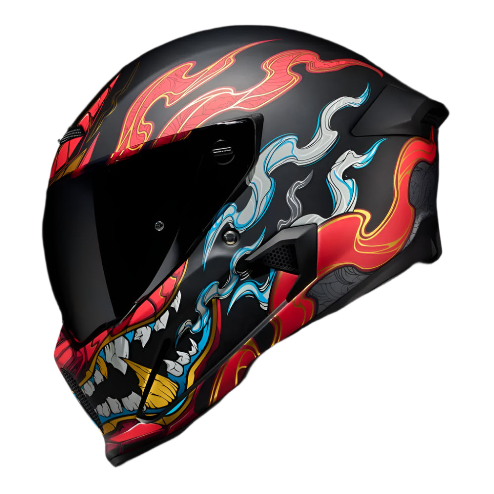 Ruroc AT4.0 Carbon Daimyo FREE UK Delivery, FREE 365 Day Returns | Moto Central