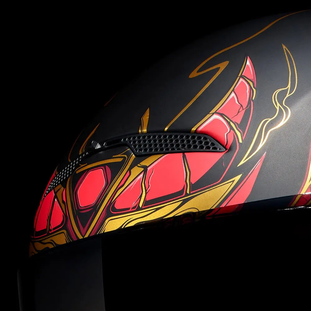 Ruroc AT4.0 Carbon Daimyo FREE UK Delivery, FREE 365 Day Returns | Moto Central