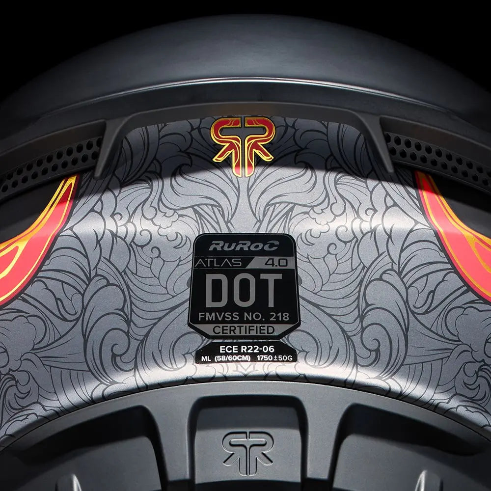 Ruroc AT4.0 Carbon Daimyo FREE UK Delivery, FREE 365 Day Returns | Moto Central