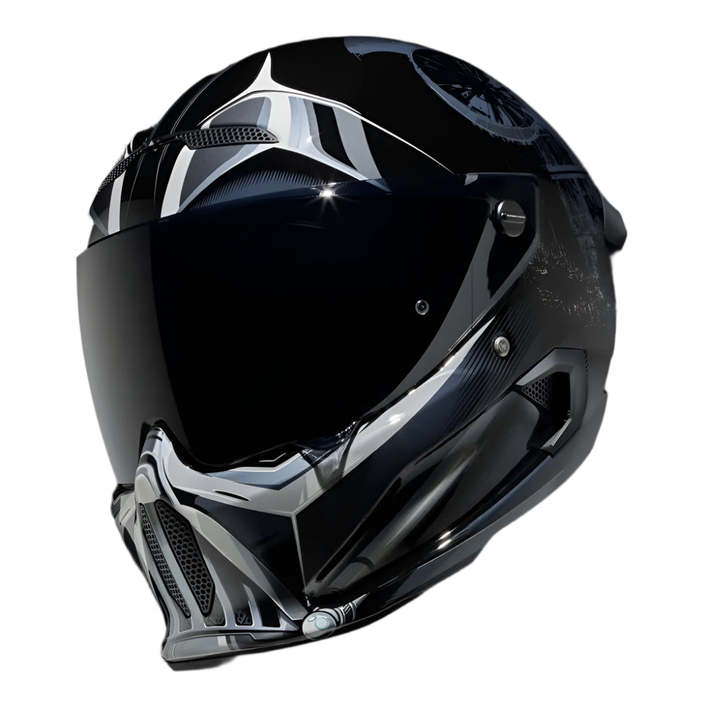 Ruroc AT4.0 Carbon Darth Vader FREE UK Delivery, FREE 365 Day Returns | Moto Central