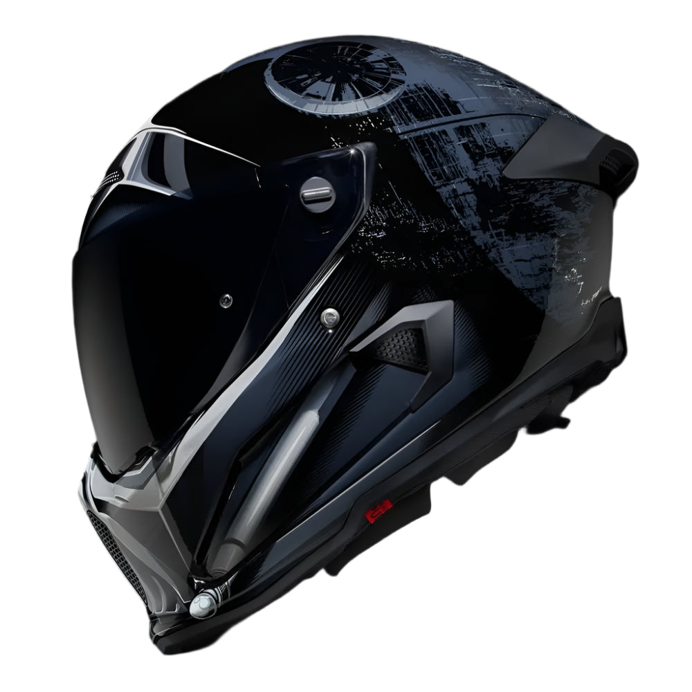 Ruroc AT4.0 Carbon Darth Vader FREE UK Delivery, FREE 365 Day Returns | Moto Central